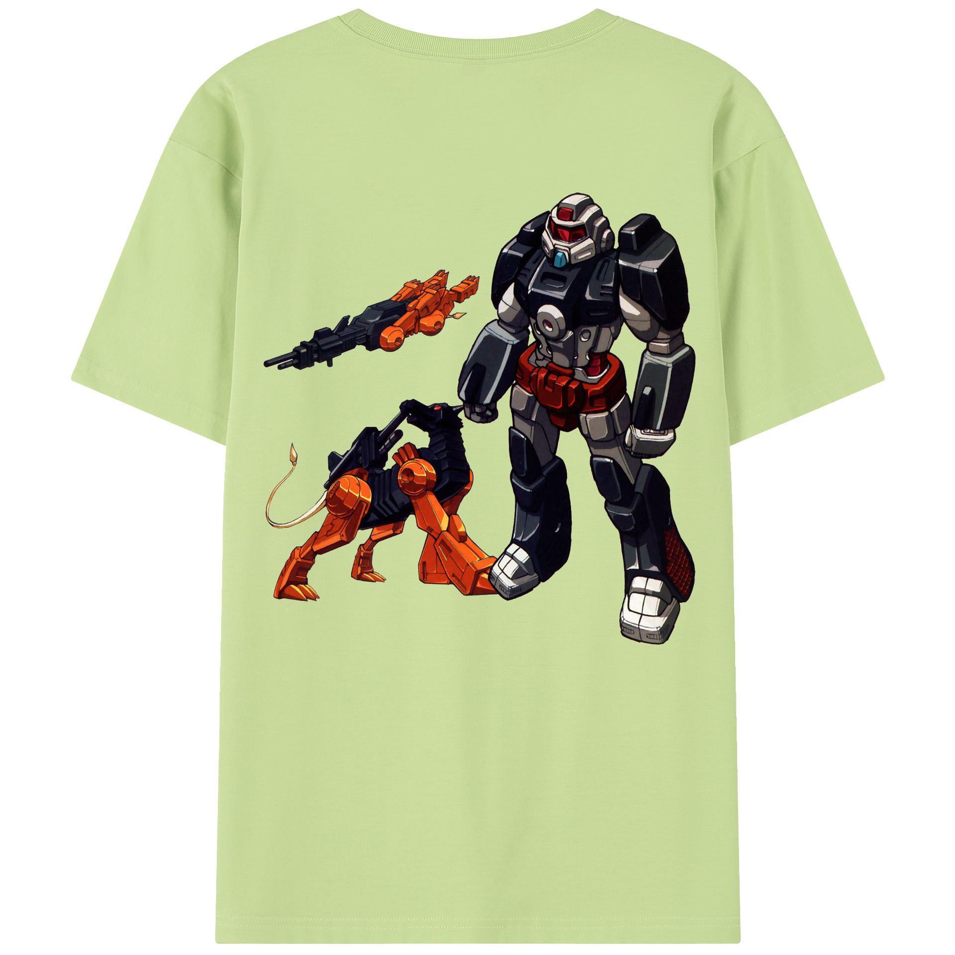（画像用）  綿100％半袖Tシャツ（背面プリント）